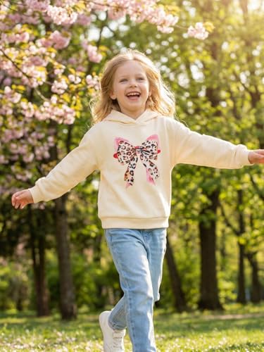 Image of WELAKEN Sweatshirts for Girls Toddler & Kids II Little Girl's Pullover Tops Sweaters & Hoodies