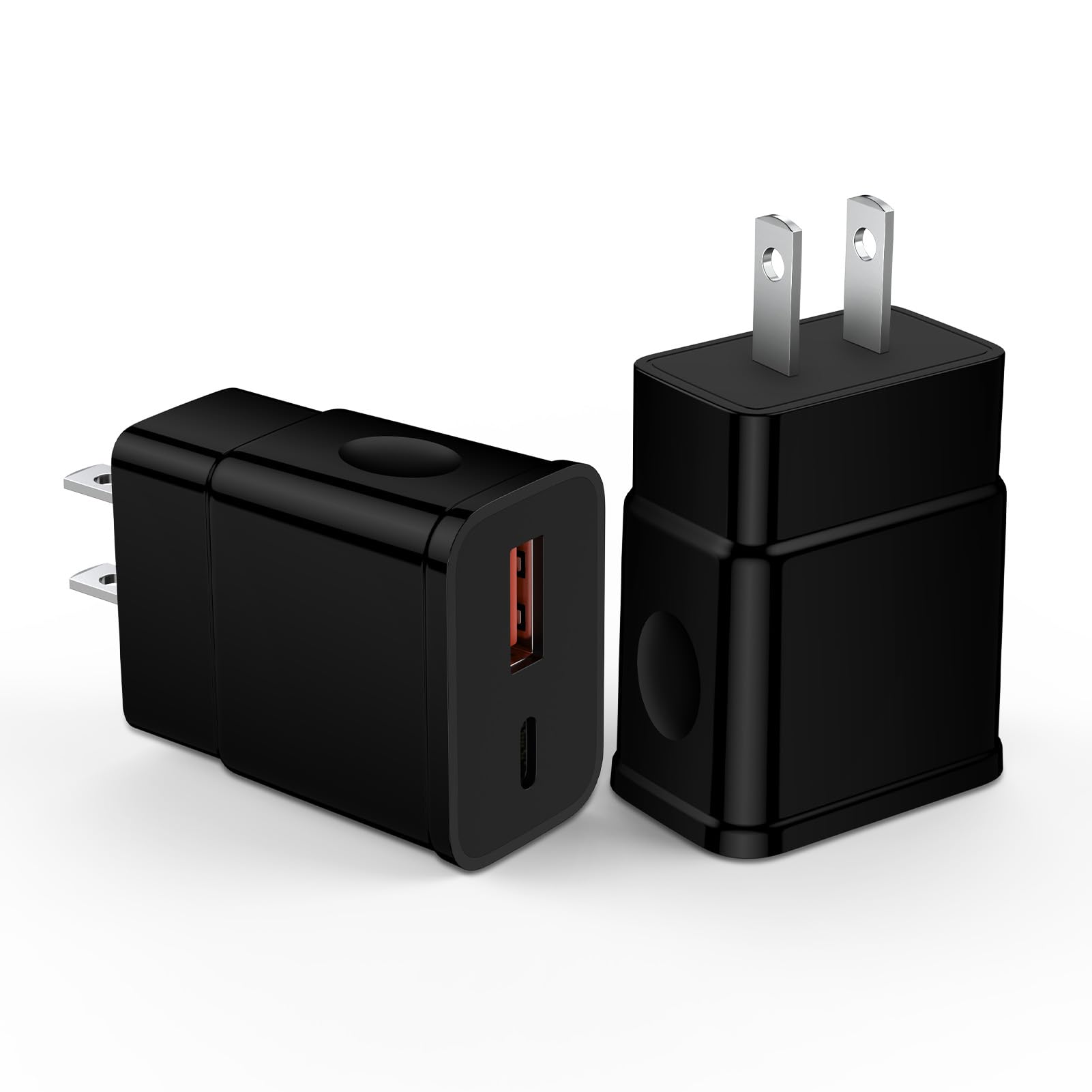 Samsung S24 Ultra USB C Charger Block, 25W Dual Port Wall Charger Adpater,Type C Fast Charging Box Base Cube Brick for Samsung Galaxy S24 S23 Ultra S22 S21 S20FE A34 A54 A14,iPhone 15,Pixel 8a/8pro/7a