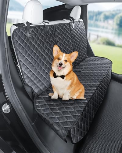 EVMODS Hundedecke Auto Rückbank, Autodecke Haltbare Autoschondecke Hund Rücksitz, Kratzfest & Wasserdicht für Kinder und Haustiere Passend für PKWs SUVs EVMODS Hundedecke Auto Rückbank, Autodecke Haltbare Autoschondecke Hund Rücksitz, Kratzfest & Wasserdicht für Kinder und Haustiere Passend für PKWs SUVs
