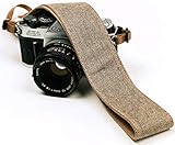 Brown Jeans Camera Strap Real Denim Belt for All DSLR Camera. Denim Style Universal SLR Strap, Neck Shoulder Camera Strap for Canon, Nikon,Pentax, Sony, Fujifilm and Digital Camera