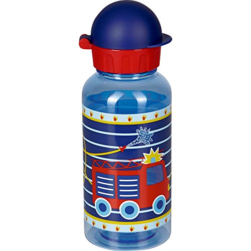 Preisvergleich Produktbild Spiegelburg 14145 Trinkflasche Feuerwehr (0,4l / aus Tritan)