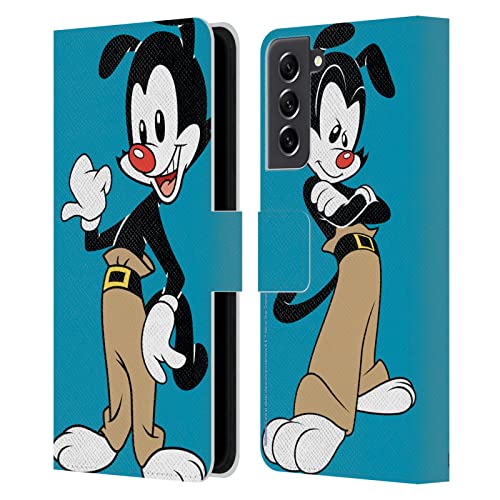 Housse portefeuille Animaniacs Yakko Samsung S21 FE 5G avec rangements cartes et support vidéo