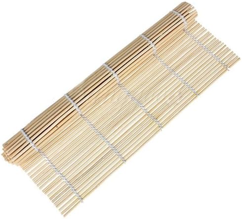 Japanese Kitchen Roll-Up Sushi Mat in Bamboo 23 x 24 cm