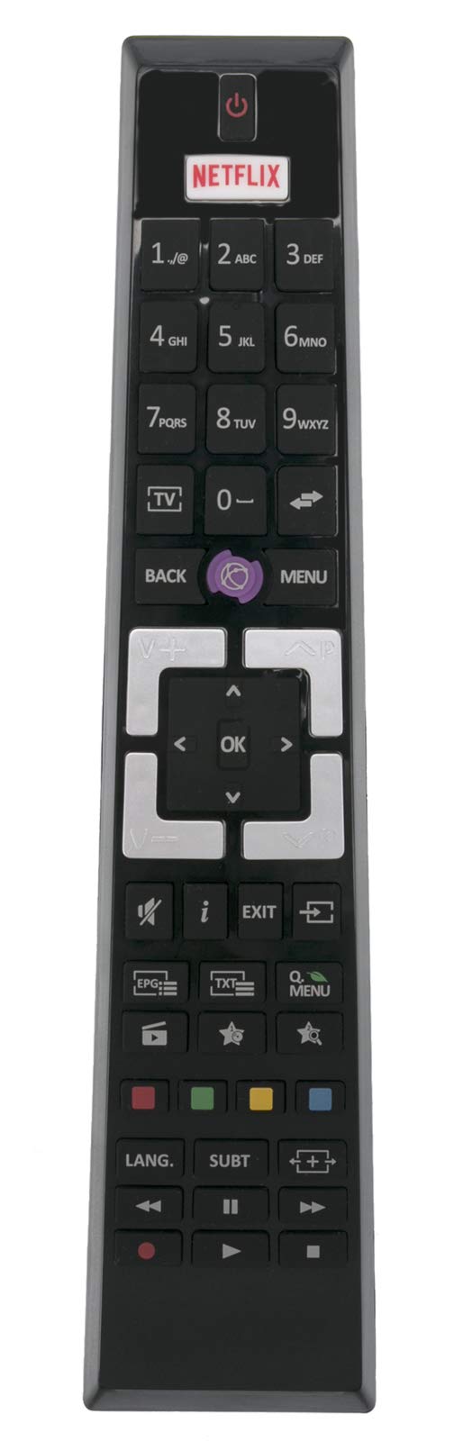 ALLIMITY RCA4995 Remote Control Replaced for EDENWOOD MB110 MB120 RC-A4995 ED2400HD ED3204HD ED4300UHD ED4303FHD ED4304FHD ED4803FHD ED5500UHD ED5501UHD ED6500UHD ED6501UHD ED65021UHD - Image 2