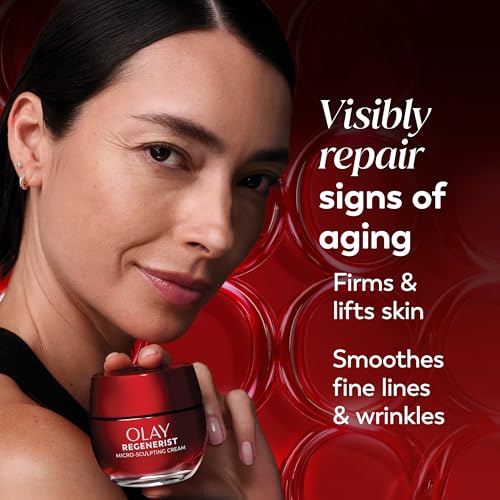 9 Best OTC Treatments for Deep Wrinkles Without Botox: A 2026 Guide 16 Olay Face Moisturizer, Regenerist Micro-Sculpting Facial Cream for Women - Anti-Aging, Anti-Wrinkle, Firming Skin Care - Triple Collagen Cream, Peptide Moisturizer, Hyaluronic Acid, Niacinamide, 1.7oz