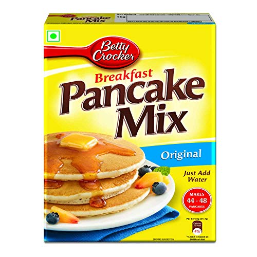 Image of Betty Crocker Complete Pancake Mix,Original 1 kg and Betty Crocker Chocolate Fudge Cake Mix, 475g