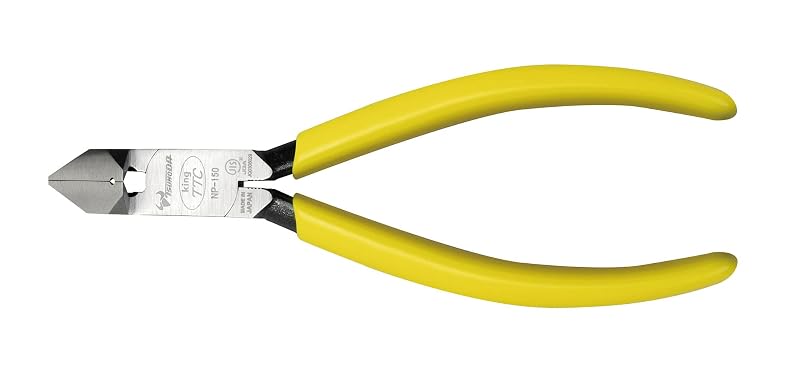Alicate de Corte Diagonal Tsunoda NP-150 com Decapador de Fios, 15,7 cm