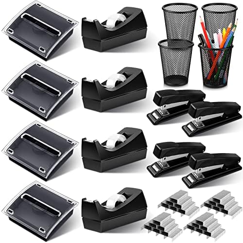 Jutom 20 Pcs Pop Dispensers Desk Staplers Tape Dispensers
