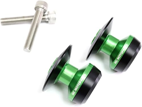 Vista 14 de MC Motoparts Twall - Bobinas de brazo basculante CNC para Kawasaki NINJA 650 ABS 2017-2018 2019 ER6F Z900 Z650 19 Z900rs (negro)