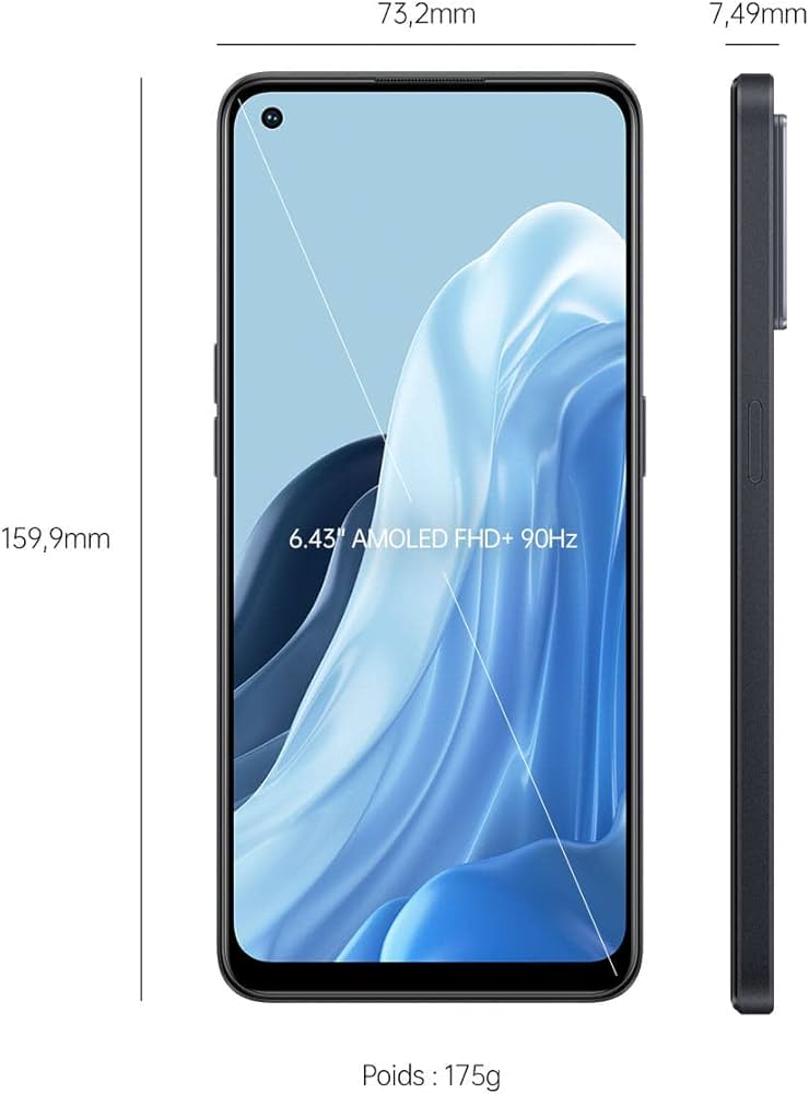 OPPO Reno7, Dual, 128GB 8GB RAM, Cosmic Black: Amazon.de