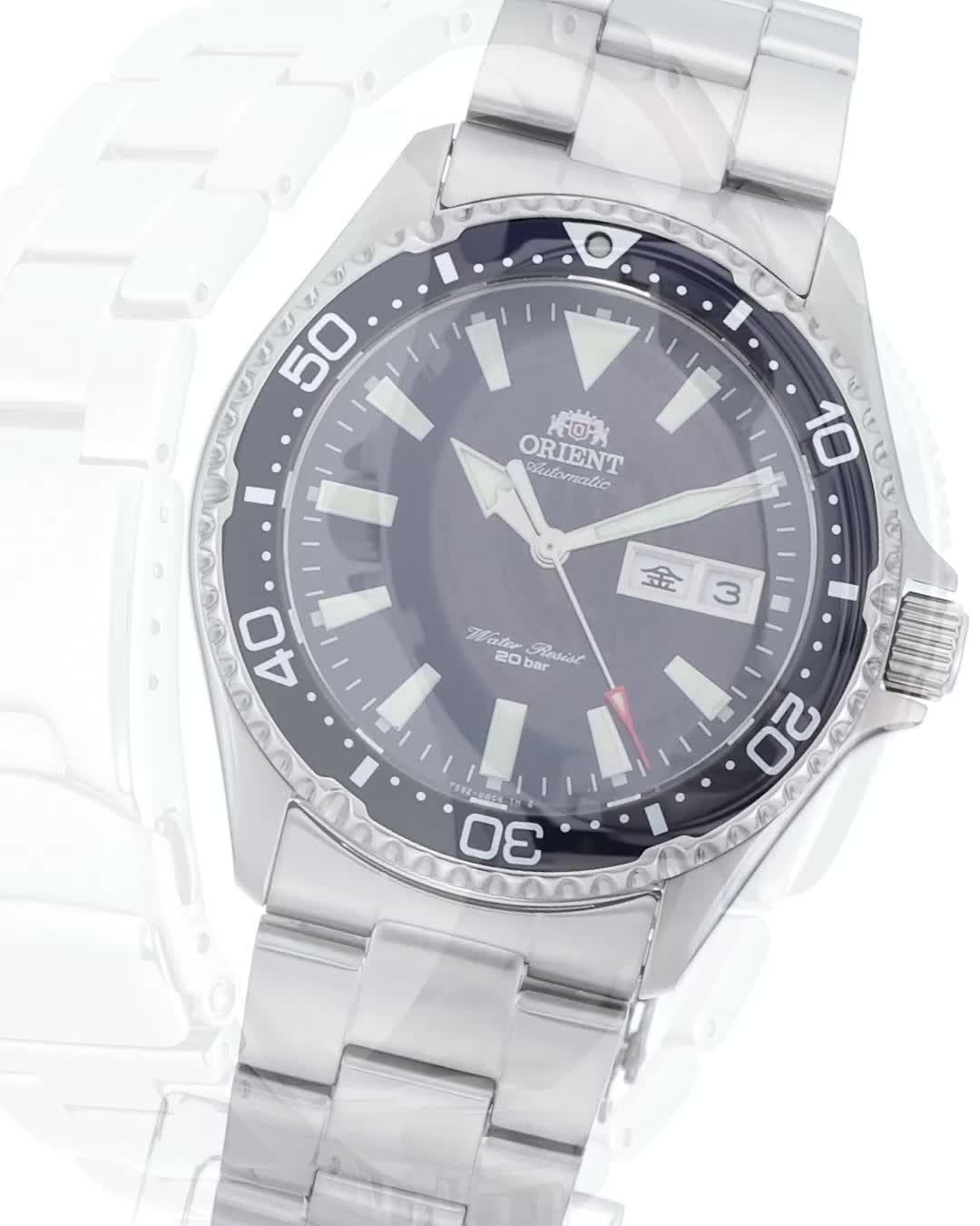 Amazon.co.jp: [オリエント]ORIENT Mako マコ 自動巻き腕時計 機械式
