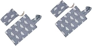 Totority Babadores Para Carrinho De Bebê 2 Peças Poncho Para Assento De Carro Poncho Para Amamentação Xale Cobertura Para Amamentação Xale Cobertura Para Alimentação Toalha De