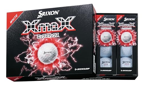 ダンロップ スリクソン XmaX 2026年モデル 15個入り [ホワイト]