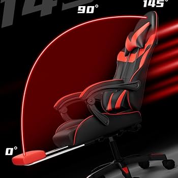 Amazon.co.jp: Arfobugゲーミングチェア フットレスト付き