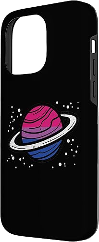 Miniatura 2 de Funda para iPhone 14 Pro Max Bisexual Planet Saturn Bi Pride Flag Lgbtq Hombres Mujeres Niños