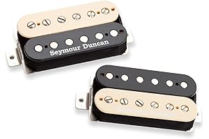 Pearly Gates Humbucker Pickup Set - Zebra