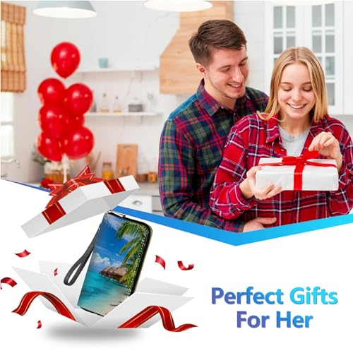 Image of Womens Wallet PU Leather Wristlet Wallets for Women, Large Capacity Lady Fashion Wallet Card Holder Zipper Wallet