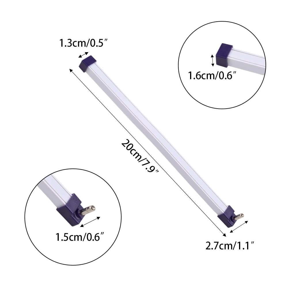 Barre à Bulles pour Aquarium, Pierre à Air Murale pour Aquariophilie, Diffuseur d'oxygène Silencieux pour Aquarium d'eau Douce et d'eau de Mer, pour Poissons, Crevettes Plantes Hydroponiquesues