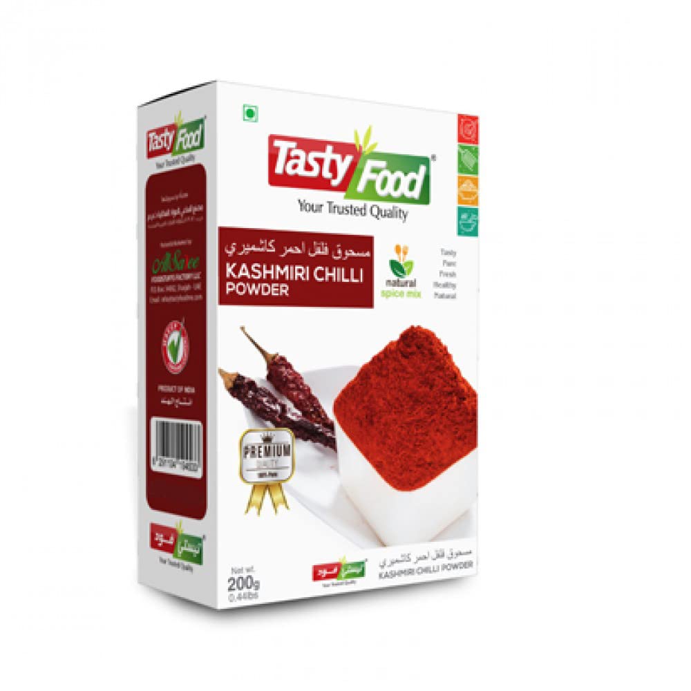 Tasty Food Box Kashmir Chilli Powder 200Gm