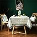 Tovaglia in Poliestere retrò Stile Pastorale Americano Stampa Domestica Facile da Pulire Tavolo da Pranzo Tavolino Scrivania Tovaglia Tavolo da Pranzo Decorazione Tovaglia 140x180cm(WxH) I