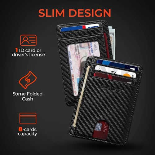 53% Off RUNBOX Slim RFID Blocking Leather Wallet - Image 4