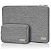 Produktbild I INESEON 14 Zoll Laptop Hülle Tasche für 14 Zoll HP Lenovo Dell Acer Chromebook Notebook, 2016-2019 MacBook Pro 15, 15 Zoll Surface Laptop 4/3 Schutzhülle Sleeve mit Zubehörtasche, Grau