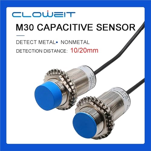 Evite desbordamientos con el sensor de proximidad capacitivo M30 PNP NC de 20mm 3