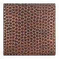 Premier Copper Products T6DBH 6-Inch by 6-Inch Hammered Copper Tile, Oil Rubbed Bronze