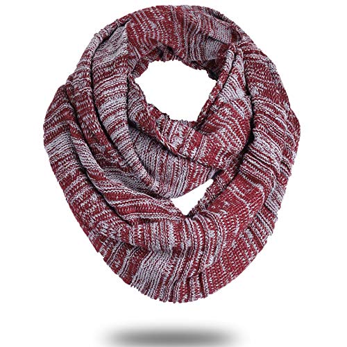 FORBUSITE Stylish Mens Cable Knit Infinity Scarf for Winter, Soft and Warm - Main Image