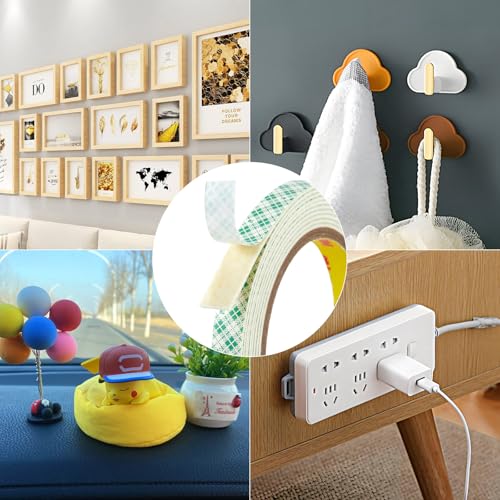 Image of 3M 4026 Double Coated Urethane Foam Tape Heavy Duty 3M Double Sided Foam Tape for Bonding Attaching Mounting Interior Signage Nameplates DIY Card 1 /2 inch x 10ft,1 Roll