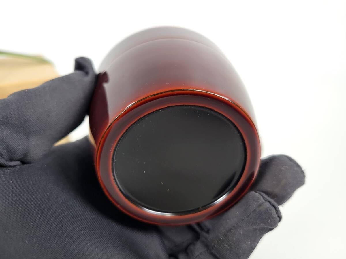 Amazon.co.jp: 【蔵出し品コレクション品名品】茶道具棗なつめ渦薬器