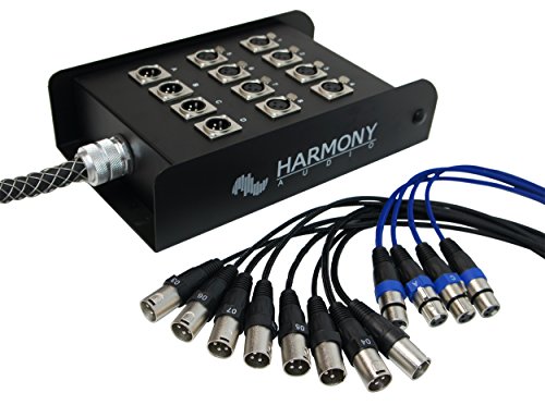 Harmony Audio 12-Channel XLR Snake Cable Box