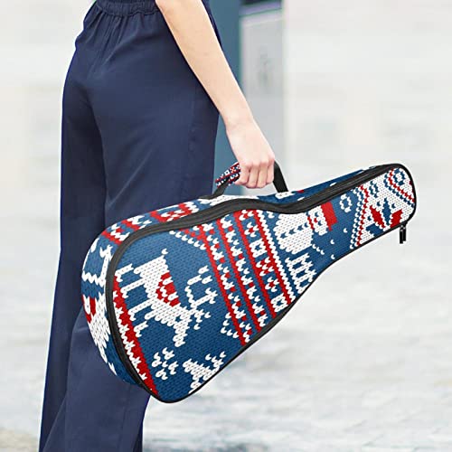 Housse de ukulélé en tricot avec motif bonhomme de neige et flocons de neige de 10 mm d’épaisseur – Rembourrage en… - Les Beatles, Paul McCartney, John Lennon, RIngo Starr, George Harrison Housse de ukulélé en tricot avec motif bonhomme de neige et flocons de neige de 10 mm d'épaisseur - Rembourrage en… – Image 7