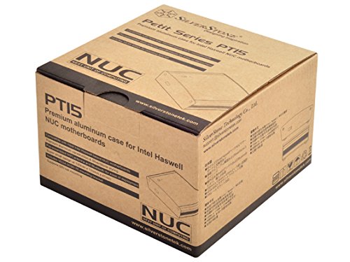 Gabinete SilverStone Tek Premium de Aluminio para NUC con Tubo de Calor, Antena Wi-Fi Preinstalada, Bluetooth y 2 Puertos HDMI - Modelo PT15B-H1D2 miniatura 6