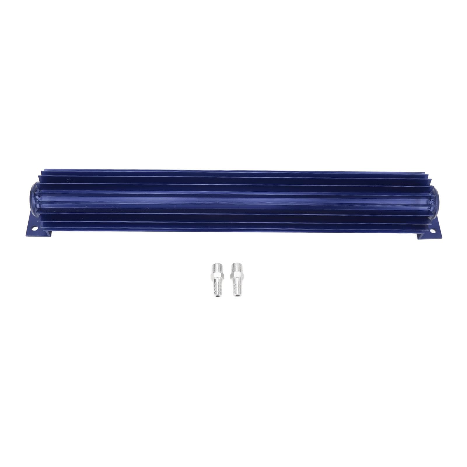 ANGGREK Radiatore dell'olio per Trasmissione Alettata in Alluminio da 18 Pollici con Tecnologia Dual Pass per un Raffreddamento Efficiente in Auto e Camion (BLUE)