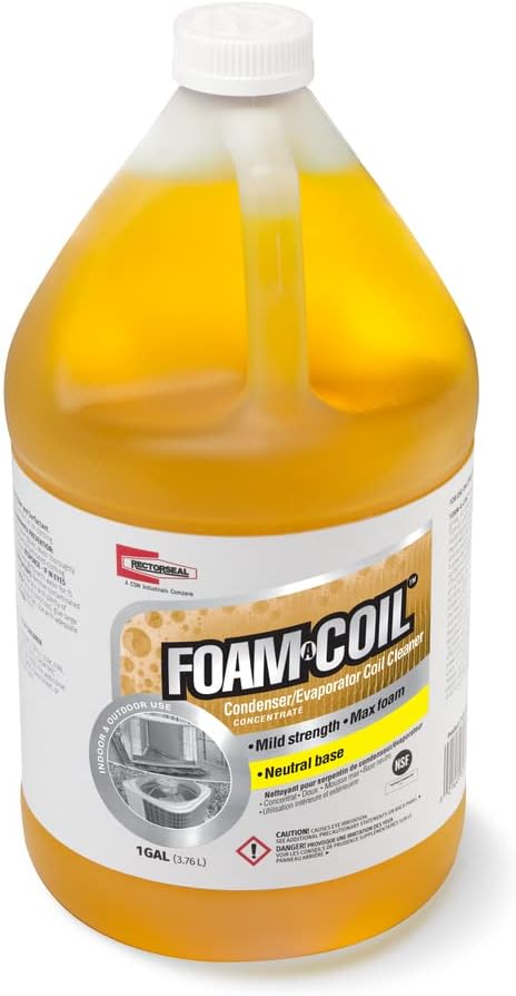 Rectorseal 82632 1-Gallon Foam-A-Coil Coil Cleaner Large