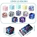 12 Pieces Mini Cube Blocks Desk Toy Magic Sensory Tool Blocks Puzzle Flip Cube for Teens Adults Birthday Favors