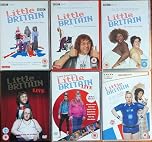LITTLE BRITAIN 1-6 COMPLETE COLLECTION 1. FIRST SERIES / 2. SECOND SERIES / 3. THIRD SERIES / 4. COMIC RELIEF DOES / 5. LIVE / 6. THE GAME = ULTIMATE 6x DVD SET (9 discs)