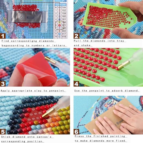 Peinture Diamant Danseuse de Ballet décoration murale salon DIY grand format
