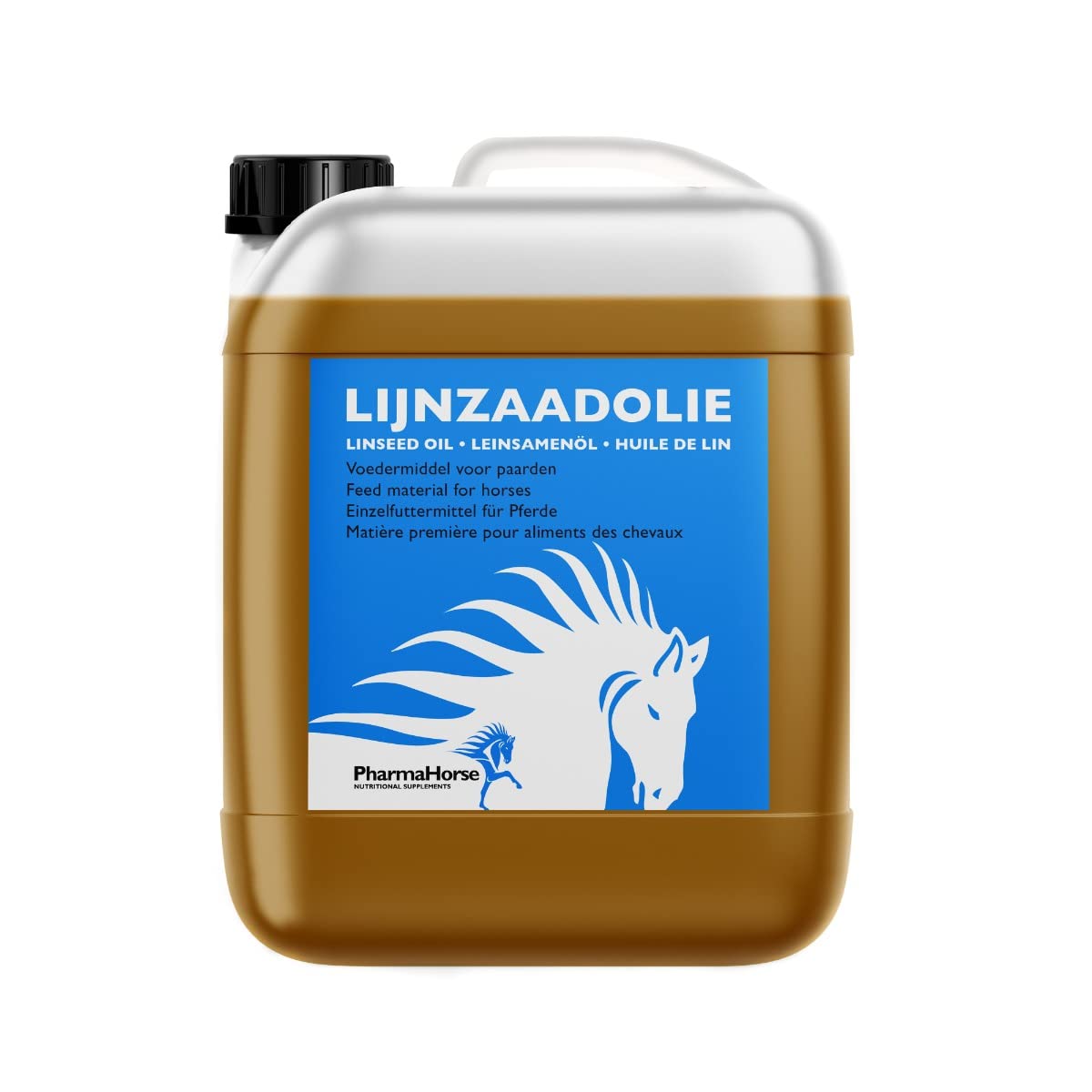 Huile de Lin Cheval PharmaHorse 2.5L pour la Fonction digestive et intestinale du équidé