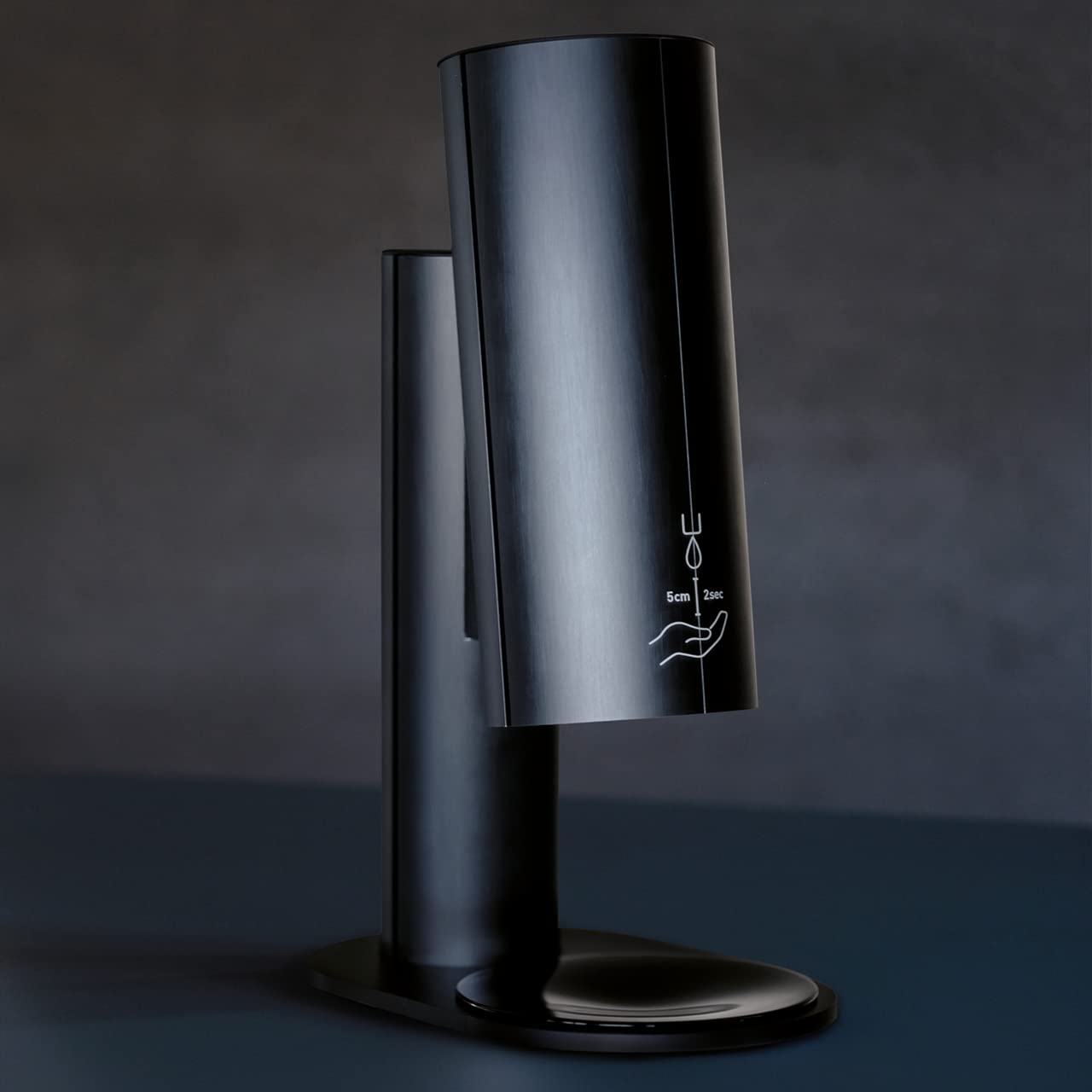 PureDiCo kabelloser Desinfektionständer mit Sensor Tischversion I Desinfektionsständer kontaktlos I Desinfektionssäule touchless I Desinfektionsspender Hotel, Restaurant & Büro