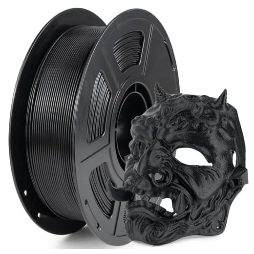 iSANMATE Rapid PLA Filament 1.75mm, Black 3D Printer Filament, Fast Printing Speed PLA, Dimensional Accuracy ±0.02mm, 1kg/Spool