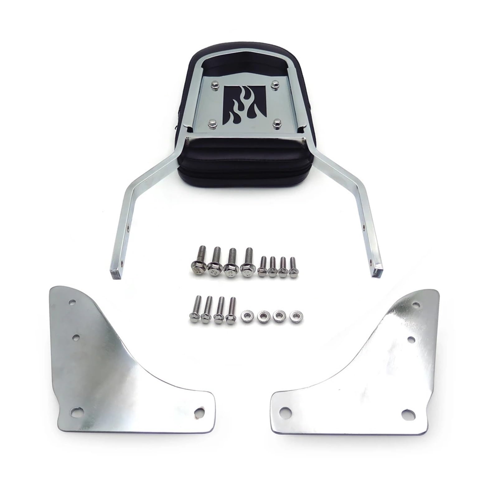 rückenlehnenpolster Motorrad Rückenlehne Für Motorräder, Sissybar-Polster Für Sabre Flame, Für Shadow ACE 1100 Für Tourer, Motorrad-Ersatzteile