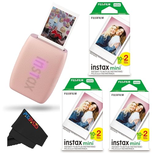Fujifilm Instax Mini Link 3 Smartphone Printer with Instax Mini Films...