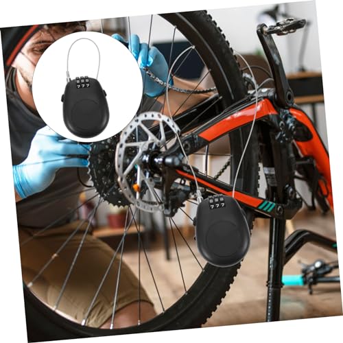 Happyyami Anti-Diebstahl Snowboard Schloss Mit Zahlencode Kompaktes Kabelschloss Für Skier Fahrräder Und Sportgeräte Sicherer Schutz Für Reisen