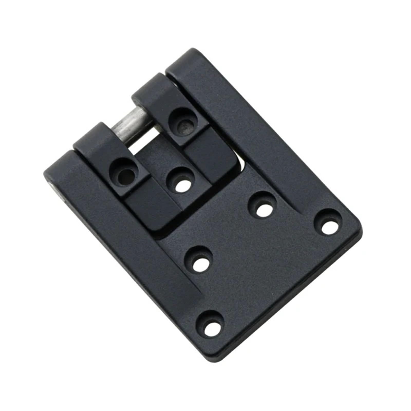 FQJYXWEWL T-Shaped Zinc Alloy Black External Hinge Corner Rotary Distribution Box Industrial Chassis Cabinet Door 1Pcs
