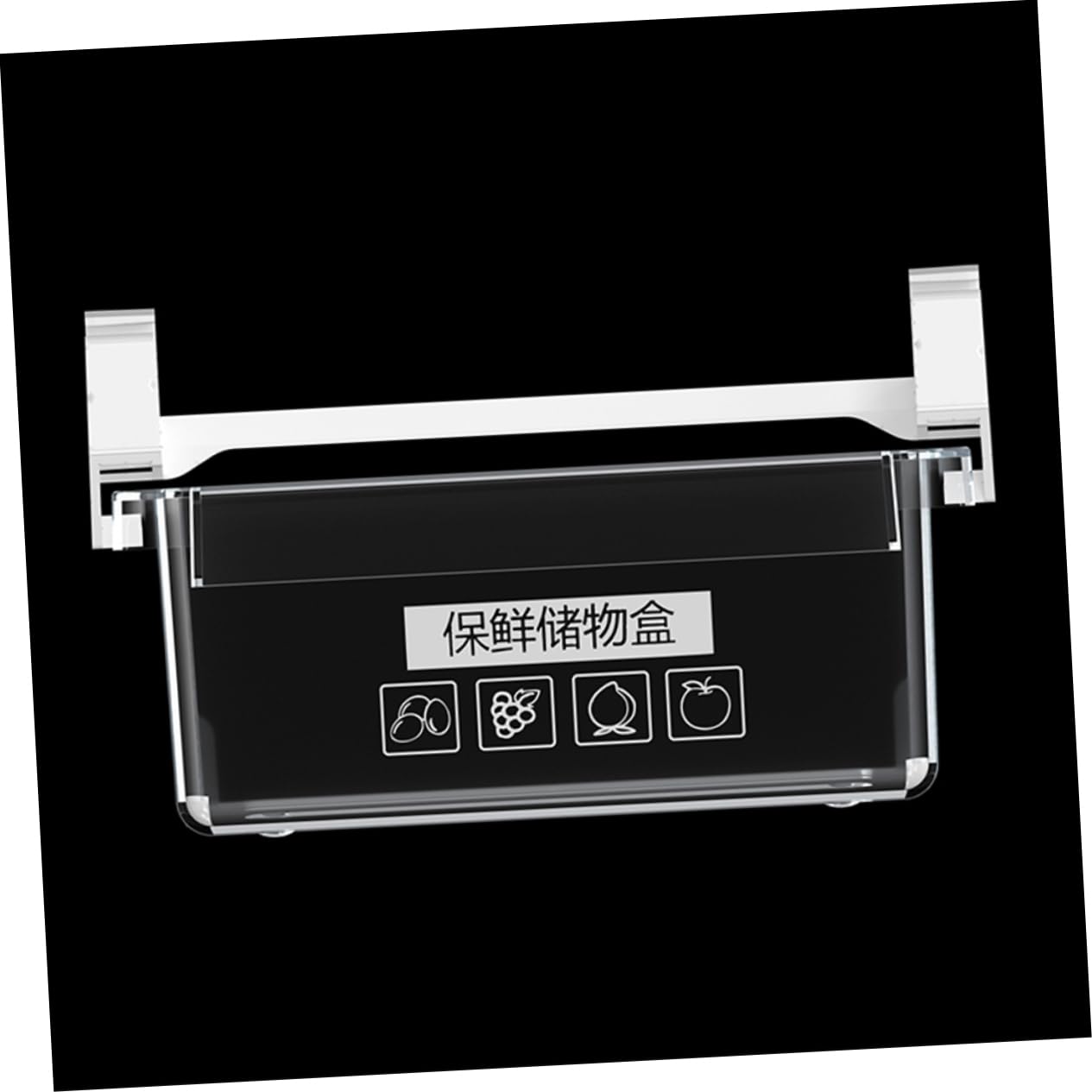 Cabilock Organizzatore a Cassetto Retrattile in Abs per Alimenti e Verdure, Scatola Salvaspazio Resistente e Comoda per Uso Domestico e Ristoranti