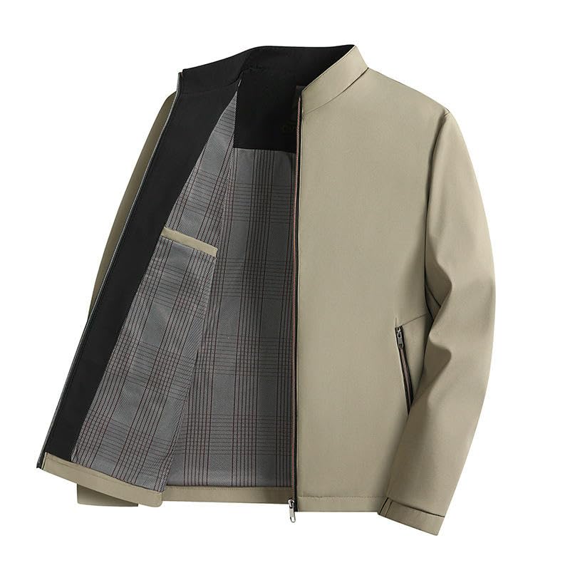 Veste décontractée homme col montant pour affronter la mi-saison - 2