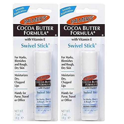 Palmer's Cocoa Butter Formula with Vitamin E Swivel Stick, .5 Oz. 2 Pack.