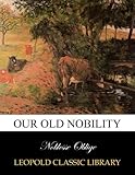  Our old nobility